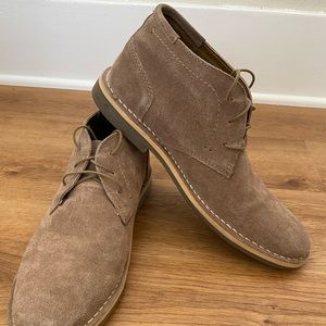 Steve Madden Igloo Chukka Boot Taupe Suede